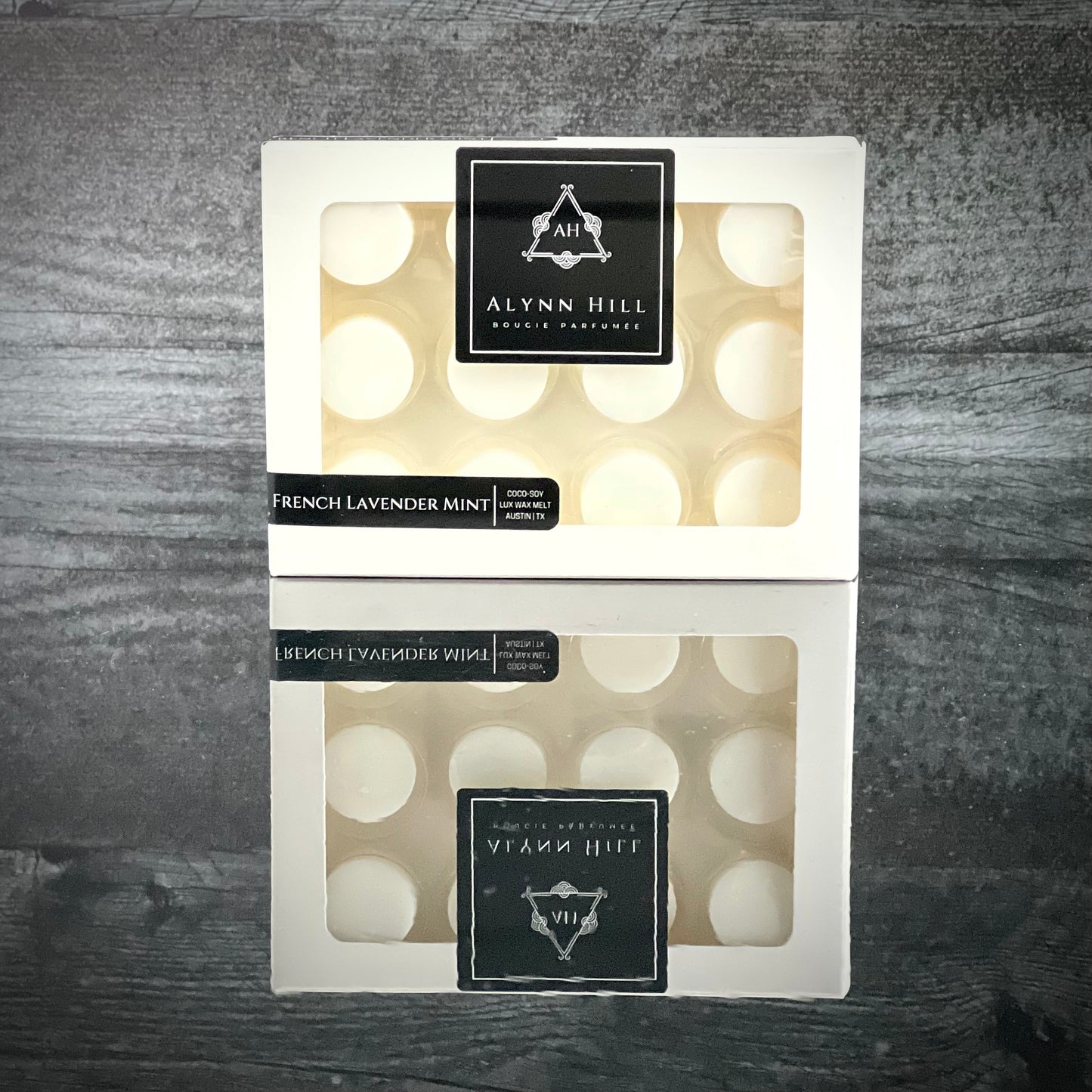 French Lavender Mint Wax Melts - 12 Coconut Wax Melt Box