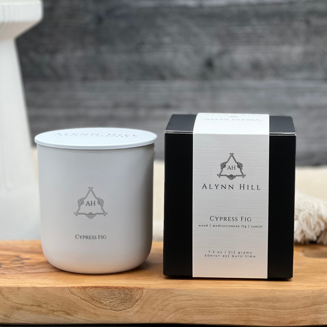 Cypress Fig Lux Candle