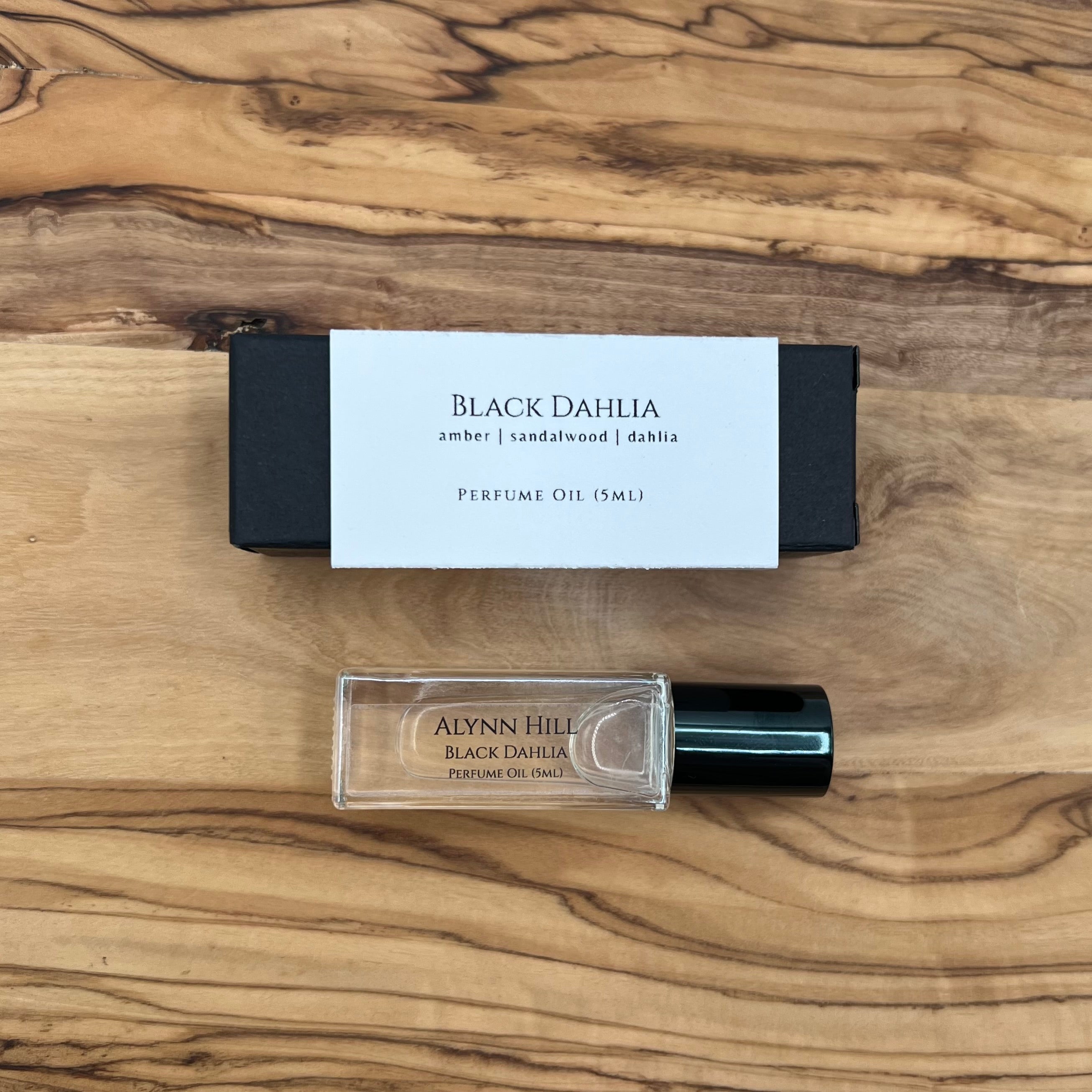 Black Dahlia - Lux Perfume Oil – Alynn Hill Candle Co